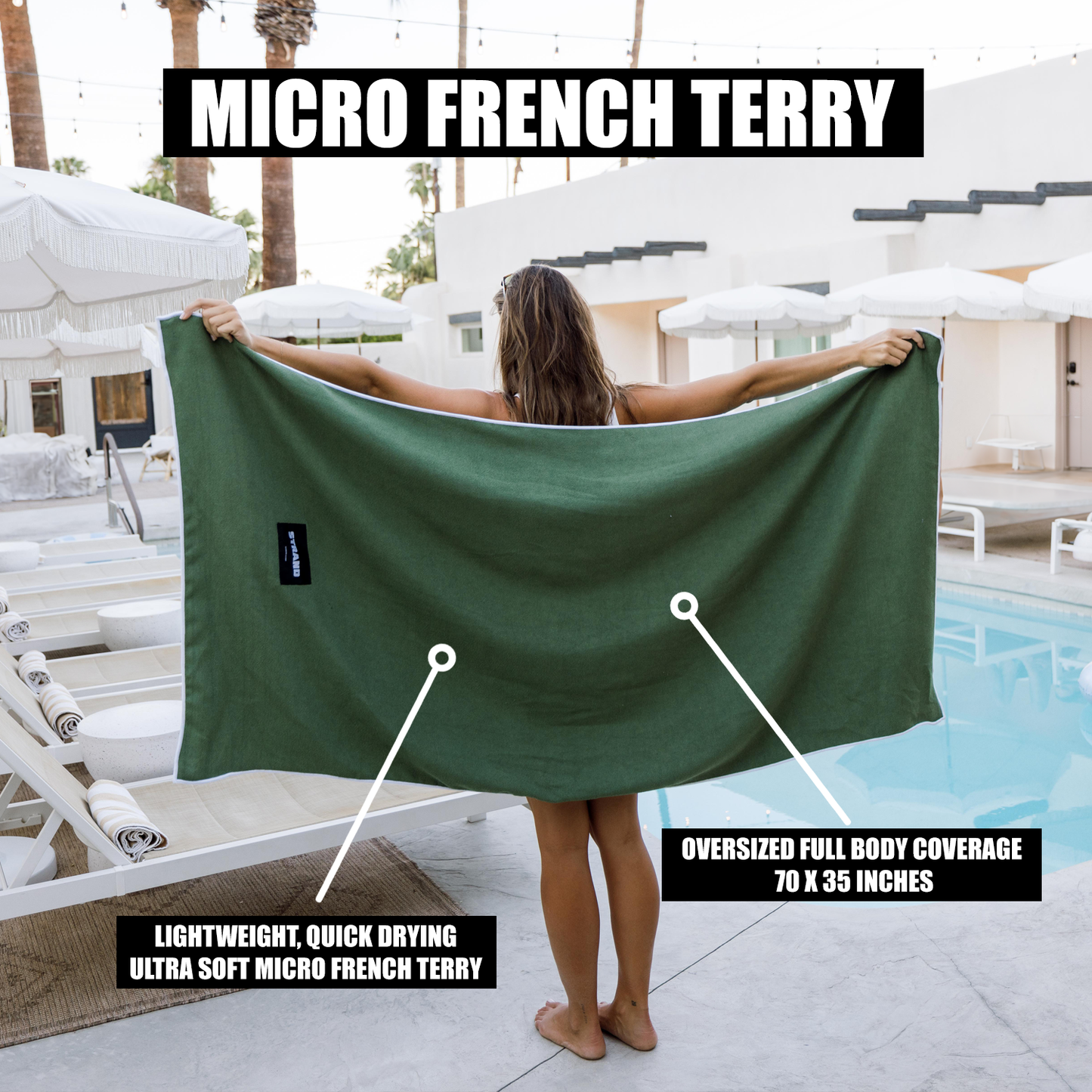Strand Magnet Towel - 2 pack