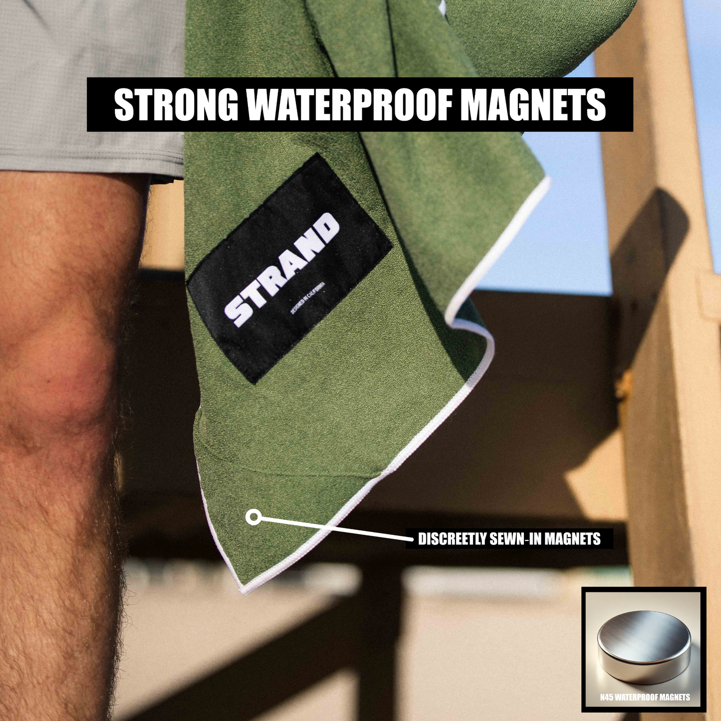 Strand Magnet Towel - 2 pack