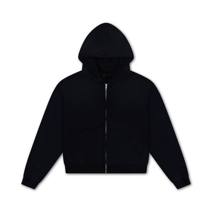 CROPPED STRAND ZIP UP (Pre-Order)